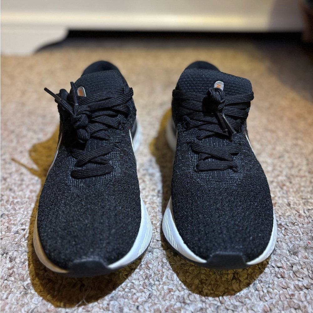 Black Nike FlyKnit Sneakers